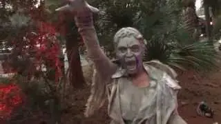 Disney's Fort Wilderness Haunted House Halloween 2015
