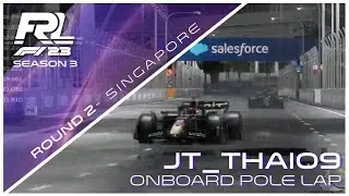 jt_thai09&rsquo;s Pole Lap Around a Wet Singapore | Season 3 Round 2 | FRL&rsquo;s F1 League