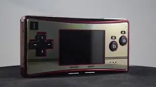 Game Boy Micro Famicom Edition - (B-Roll)