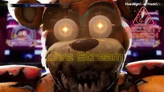 Security Breach Full Playthrough! | Five Nights at Freddys [No Death/No Commentary]