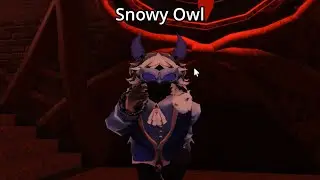 Nosferatu Snowy Owl Skin Gameplay | Forsaken | Roblox