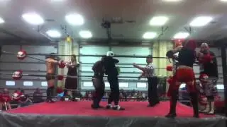 UWC-6/9/12:Jimmy Iyan,Leon St. Giovanni & Matt Grappler vs Mighty Mo,Stephon Smith,&The Orphan!