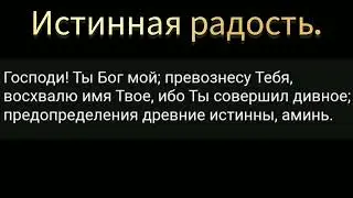 Истинная радость