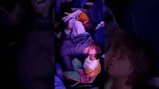 What It's Like Taking 3 Kids On An Overnight Flight