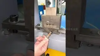 Processing of precious metal parts in spark plugs and sensors #iridium #electrician