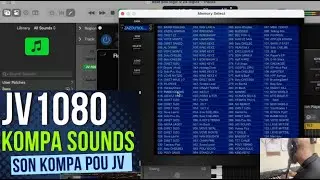 JV1080 Kompa Sounds (Roland Cloud Jv-1080) Son Konpa pou Vst Roland Jv1080