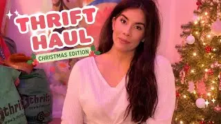 BLACK FRIDAY THRIFT STORE HAUL & HOLIDAY GIVEAWAY 