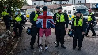 UK locals &lsquo;infuriated&rsquo; as debate intensifies over migrant hotels and public safety