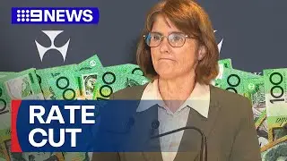 RBA cuts rates for first time since 2020 | 9 News Sydney