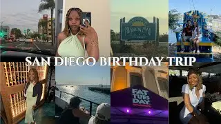 24TH BIRTHDAY TRIP TO SAN DIEGO🎂 | LUXURY RESORT, GASLAMP QUARTER, BOAT TOUR, FAT TUESDAYS, ETC!🥳💕🥂