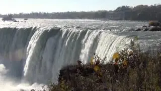 Fall Season at Niagara Falls - Amazing Power and Beauty