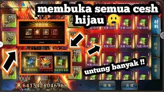 membuka semua peti hijau !! dapat banyak legacy of discord private server atau GM