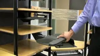 Richelieu Hardware - Keyboard tray and arms combo C3