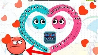 LOVE BALLS IN RED BALL 4 'DUEL WALK THROUGH' with Blue Ball & Pink Ball Volume 4 'THE MOON'