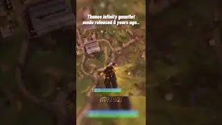 Thanos Mode was Released 6 years ago in fortnite.. 🥹