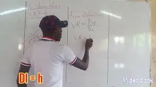 How to show that Velocity ratio of inclined plane is 1/Sin θ. Velocity ratio of inclined plane.