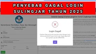 Penyebab Guru Gagal Login Sulingjar Tahun 2025