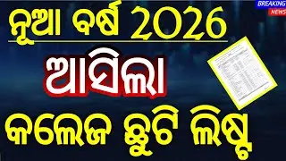 college holiday list 2026 odisha | odisha  holiday list 2026 | govt holiday list 2026 odisha