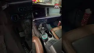 Custom ambient dash lighting install