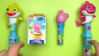 *NEW*🤩Funny Candy ASMR | Satisfying BABY SHARK Video | Softdrink Surprise Egg Sweets & Toys unboxing