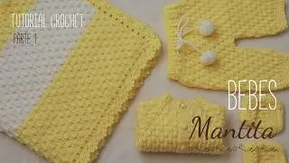 Mantita de Beb&eacute; a Crochet 🧸 | Punto cerrado, suave y calentito &ndash; Parte 1