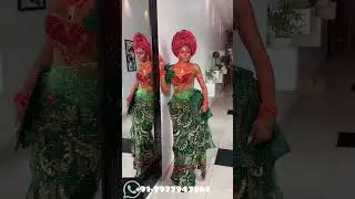 Luxury crystal work George wrapper set #fashionstyle #georgewrapper #africangeorge #nigeriangeorge