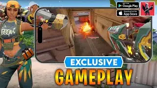 Playing Valorant Mobile's LIMITED Beta as Reze! (Gameplay & First Impressions)