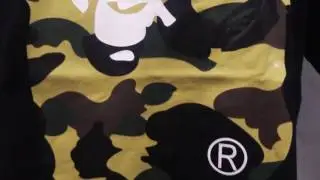 A Bathing Ape BAPE Camo Face T-Shirt - Now Available