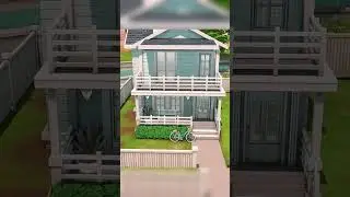 Base game suburban house 🏡 The Sims 4 #thesims4 #sims4basegame #simsnocc #sims4build