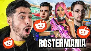 ZOOMAA REACTS TO COD COMPETITIVE REDDIT (ROSTERMANIA)