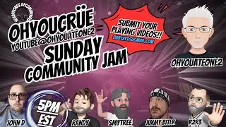 Sunday Community Jam #live #guitar #music #guitarmusic #podcast #funny #evh #5150
