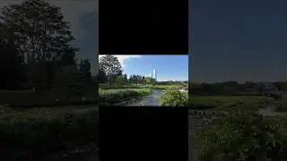Tech Meets Nature! China Builds a Green City with Clear Rivers! 🌍 科技与自然结，中国打造绿色城市与清澈河流！ #chinacity