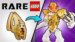 Использование маски LEGO стоимостью 800 долларов для создания идеальной модели Bionicle MOC