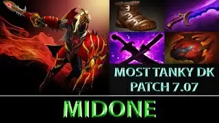 MidOne [Dragon Knight] The Most Tanky Man ► Dota 2 7.07