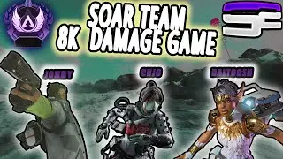 25 Kill Ranked Game with SoaR Squad ft Daltoosh & Jonny (Apex Legends)