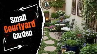 🌿✨ 20 Small Courtyard Garden Ideas to Transform Compact Outdoor Spaces Beautifully ✨🌿