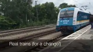 Misc trains: Arriva Alex, RailJet... (short video)
