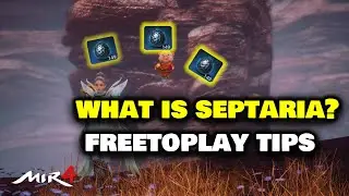 What is Septaria for FreetoPlay Tips - MIR4 (Tagalog)