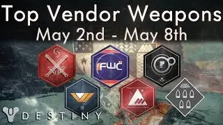 Top 5 Vendor Rolls - May 2nd - Dead Orbit, Vanguard, Crucible, Future War Cult