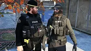 Clarkson Confronts the Chief Beric After Getting Dapped for Responding to a Call | Nopixel 4.0 | GTA