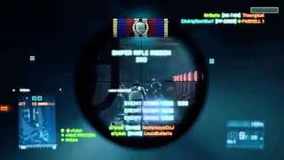 BATTLEFIELD 3: Best Sniper Kill in BF3!