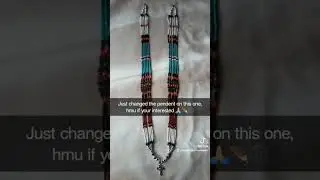 shows me love by just liking this video thanks 🙏🏼🔥&reg;️ #nativejewelry #fypシ