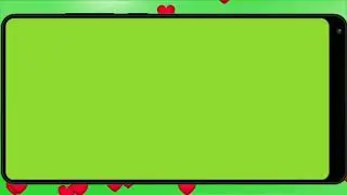 landscape mobile frame greenscreen