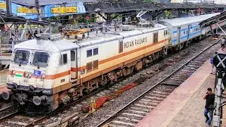 12163 Mumbai - Chennai SF Express | Journey Highlights 