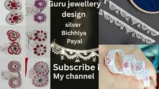  Chandi Bichhiya & Payal Design | Silver Anguthe Ka Set | New Silver Jewellery Guru jewellery design