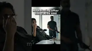 back to back exams |ibps clerk prelims admit card out #ibps #clerk #admit card #exam #ibps #memes #1
