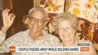 Couple dies holding hands
