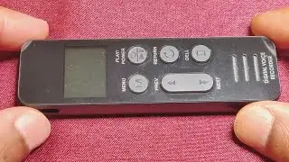 XIXITPY 64GB Digital Audio Recorder | MP3, WAV, 60 hours | USB Type C