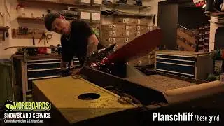 Snowboard-Service bei MOREBOARDS
