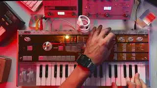 how to make layered sounds on MicroKORG (and adding effects)